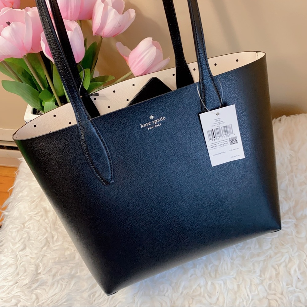 Kate Spade Disney Beauty And Beast Small Reversible Tote with removable pouch - Picture 8 of 9